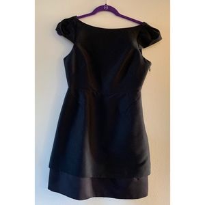 Halston Heritage Black Dress Size 2